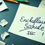 entschuldigung für die schule