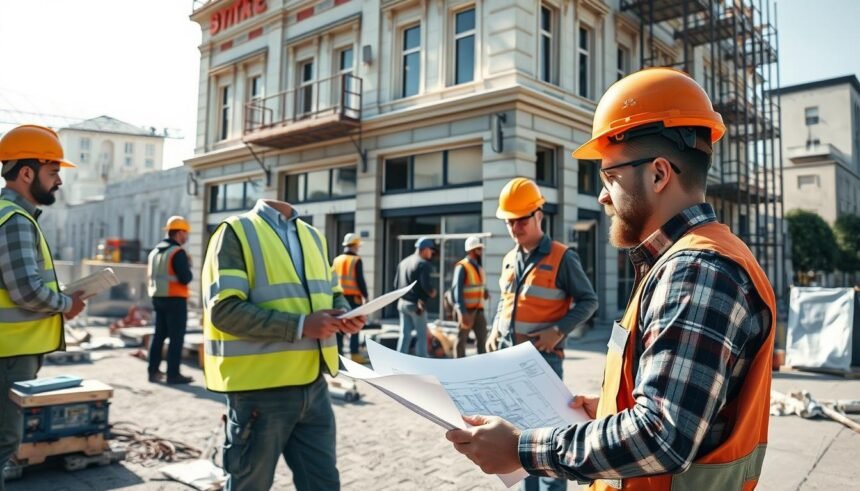 professionelle Gebäudesanierung Planung