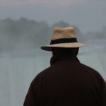 a man wearing a hat