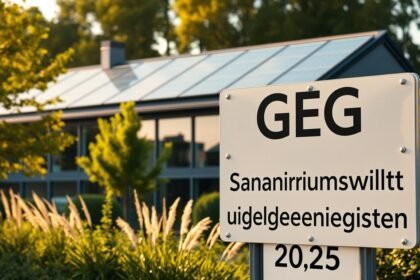 GEG Sanierungspflicht Gebäudeenergiegesetz 2025