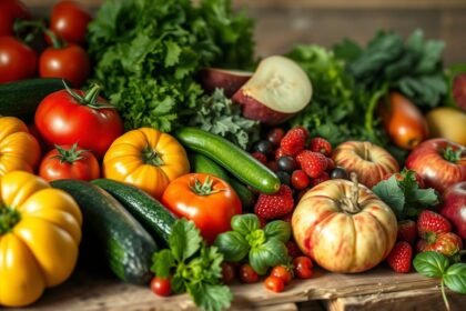 saisonale Ernährung regionales Obst Gemüse