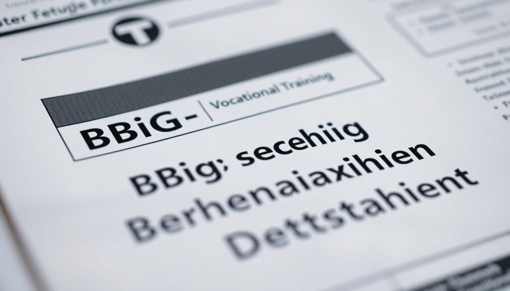 BBiG regulations for vocational training in Germany BBiG regulations for vocational training in Germany