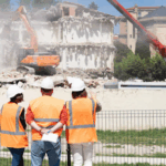 Die Umsetzung vor Ort - Baustelle, Sicherheit und Schadstoffe