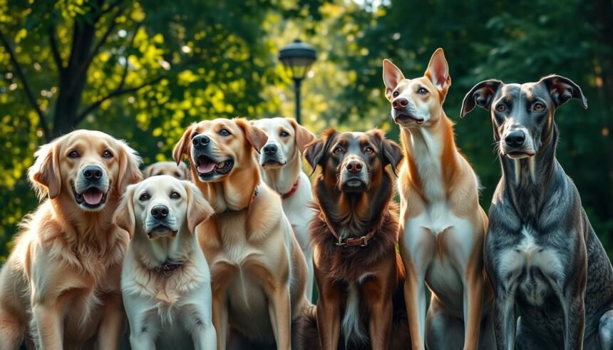 Hunde als treue Begleiter des Menschen
