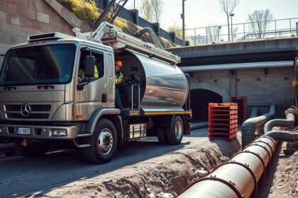 moderne Abwassertechnik Rohrreinigung