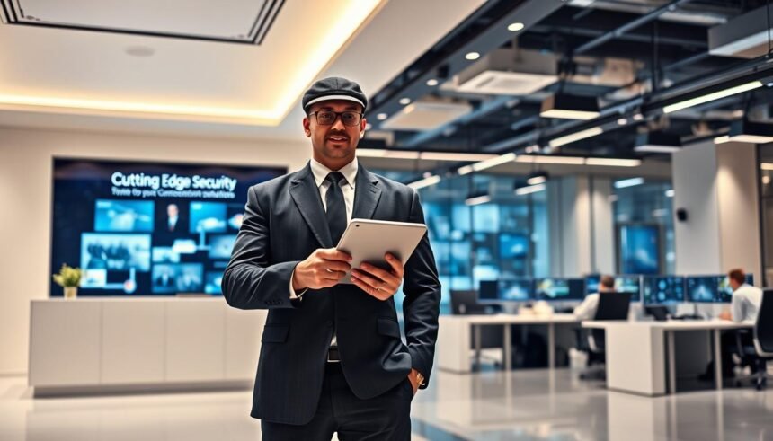 professioneller Sicherheitsdienst Anbieter moderne Technologie