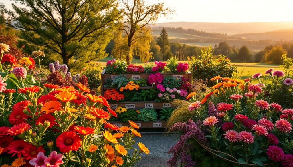 Gartenplanung Jahreszeiten Kalender