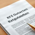 KFZ Gutachten rechtliche Grundlagen