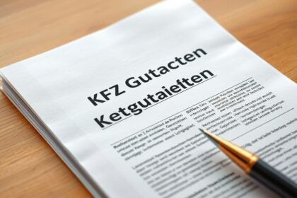 KFZ Gutachten rechtliche Grundlagen