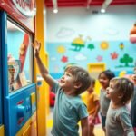 Belohnung für Kinder durch Automaten