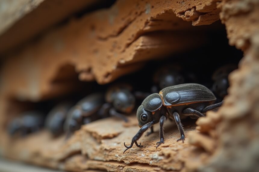 Holzschädlinge im Haus erkennen und bekämpfen
