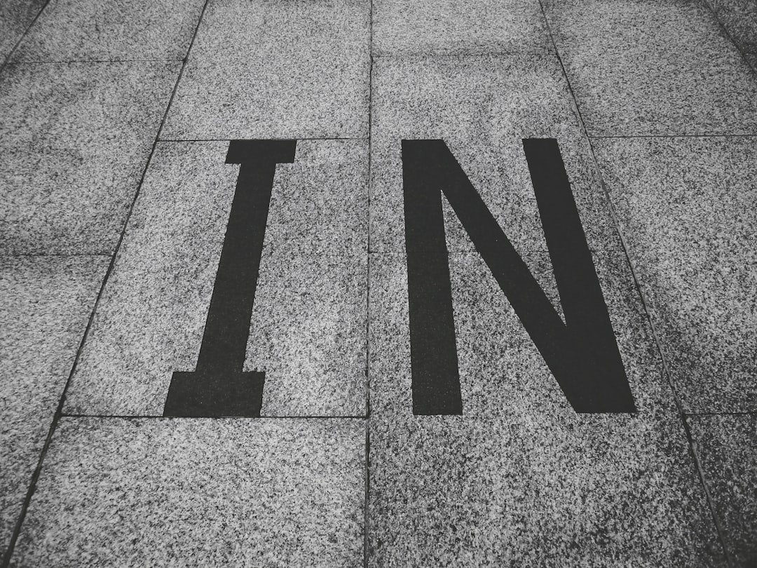 white and black pedestrian line