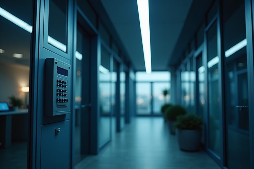 Sicherheitstechnik für gewerbliche Objekte