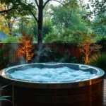 Outdoor Whirlpool Wellness zuhause